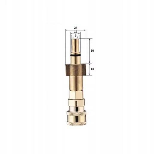 Adapter for Bosch pressure washer new type / Black&Decker / Makita / Stanley for quick connector (QC) 1/4""