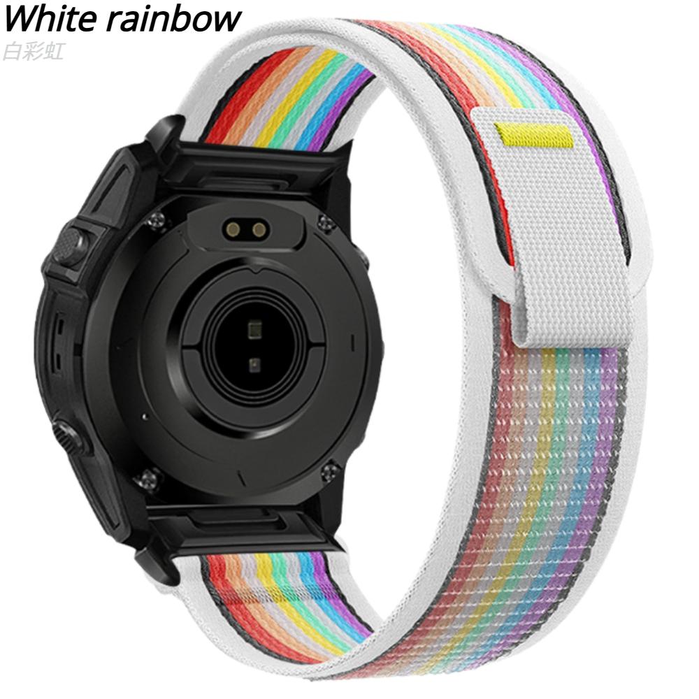 20mm 22mm 26mm Smyčka Nylonový Rychloupínací Řemínek pro Garmin Fenix 7X 7 Pro Fenix 6X 6 5X 5Plus Tactix 8 Forerunner 965 955 Enduro 2