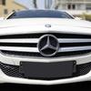 Für Mercedes Benz ABS Auto Frontgrill Abzeichen Aufkleber Decal Abdeckung Emblem Für Mercedes Benz GLA GLK ML GLC GLE C E-Klasse W204 W20