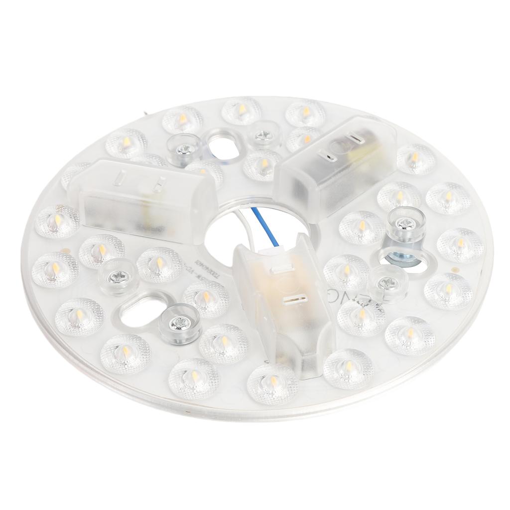 5,3 Zoll Deckenventilator LED-Licht Ersatz 15 W 3CCT 3000K 4200K 6500K 3 Farben Dimmbar Runder LED-Deckenventilator Nachrüstsatz