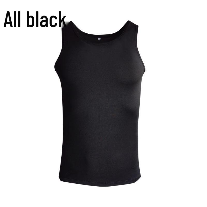 Chaleco de Entrenamiento para Hombre de Secado Rápido y Alta Elasticidad - Capa Base Transpirable que Absorbe el Sudor para Correr y Baloncesto