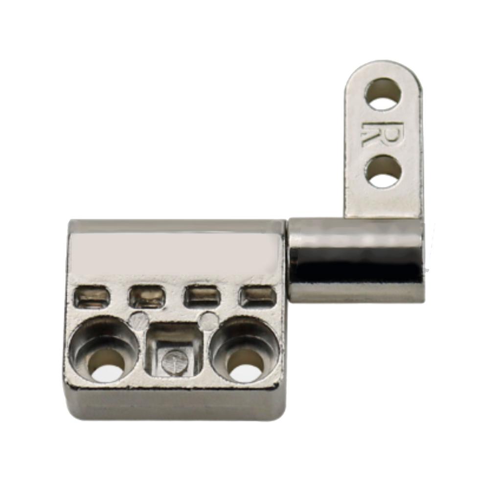 Position Control Hinge 4 Countersunk Hole Positioning Damper Small Damping Hinge 360 Degree Zinc Alloy Damping Hinge