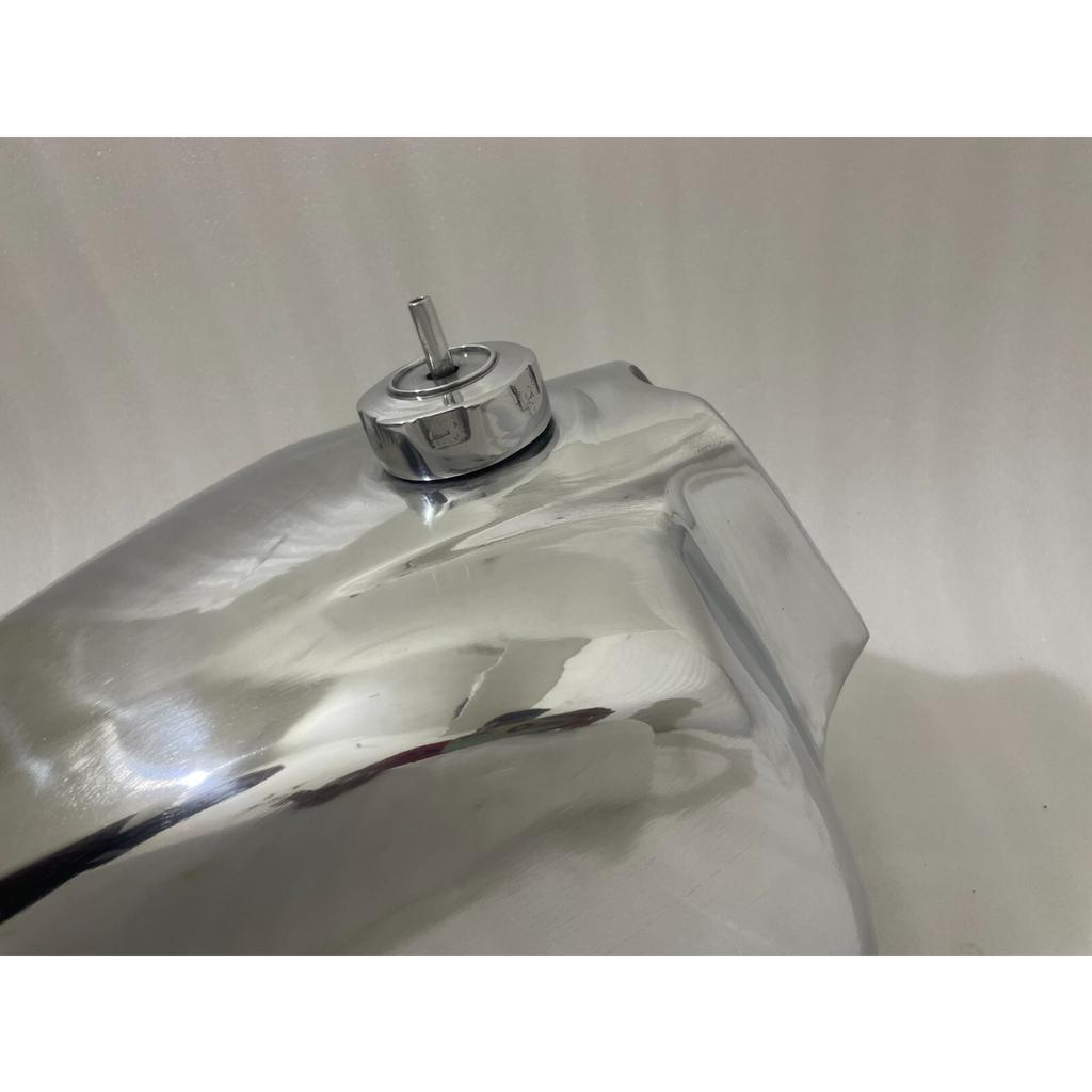 Suzuki PE175 1978 Chrome Steel Petrol Gas Fuel Tank With Cap |Fit For