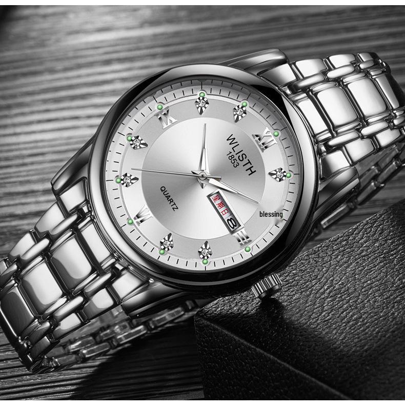 Swiss Men's Waterproof Outdoor Quartz Watch - Luminous Fashion Business Design