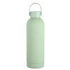 350/500/750/1000ml Macaron Color Cola Shape Insulated Bottle, 304 Stainless Steel Vacuum Flask, Portable Handle Water Bottle
