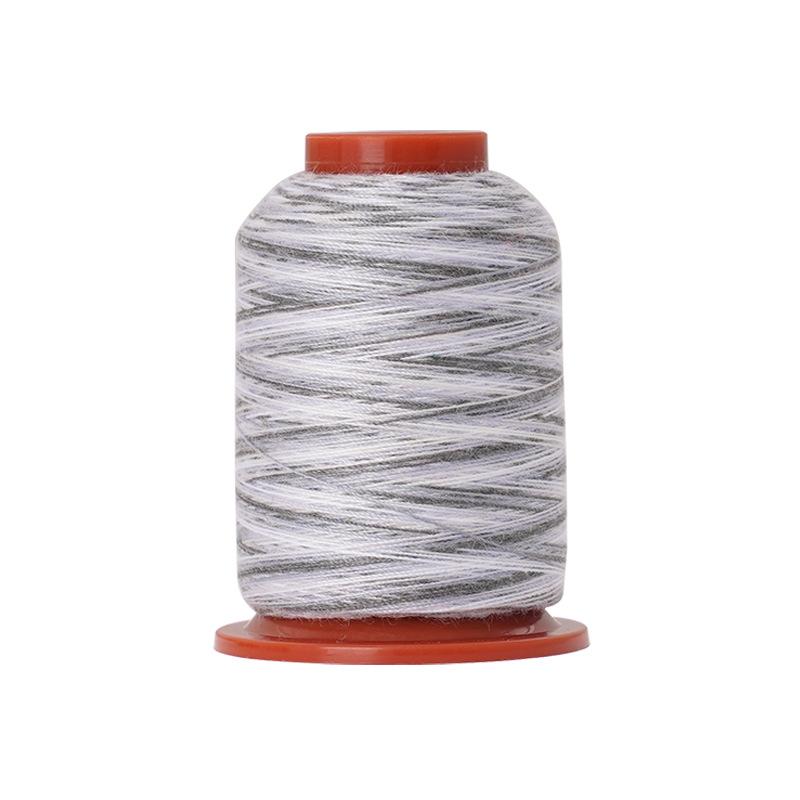 DIY Home Sewing Machine Thread Colorful Polyester Thread, Rainbow Small Roll Colorful Thread Hand Sewing Thread 402 Sewing Thread