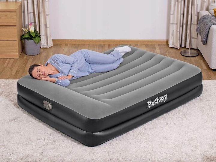 Air Bed Comfort Mattress 203 x 152 x 46 With Built-in Compressor #67403