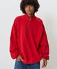 KNOUUN Half Zip Sweatshirt (Red)