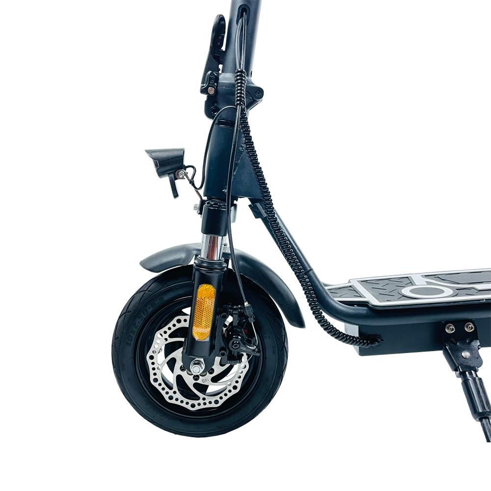 DriveTron DT01 Adult Foldable Electric Scooter: 36V 13Ah Battery, 30 Km/h, 40-50 Km Range, 400W Motor, Front Suspension