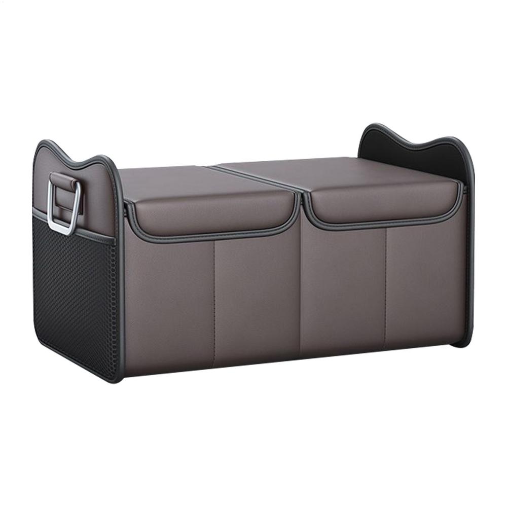 Trunk Organizer for Car Car Trunk Storage Organizer with Lid Large Foldable Storage Box Vehicle Accessories for Cargo Backseat