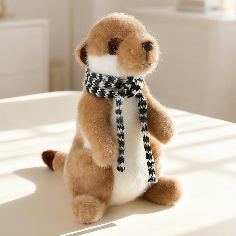 Набор плюшевых игрушек «Межграничный сурикат, скунс и лемур» 22cm/195g