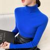 Ladies' Slim Fit Cashmere Sweater - Autumn/Winter High Neck Pullover Knitwear
