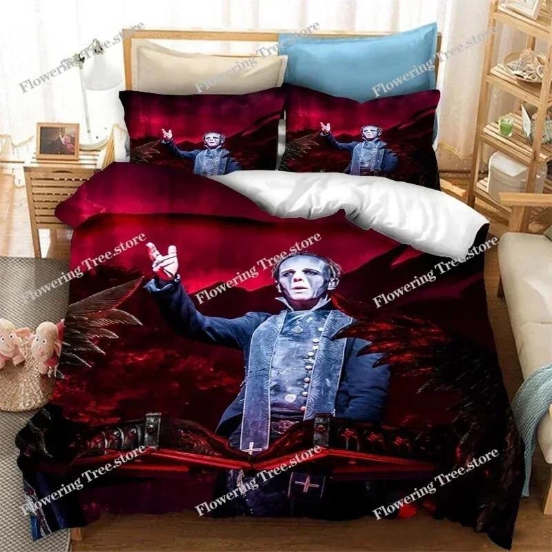 3D Printed Powerwolf Bedding Set Boys Girls Twin Queen Size Duvet Cover Pillowcase Bed Kids Adult Fashion Home Textileextile0299
