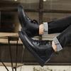 Men's Shoes Handmade Men Boots Genuine Leather Male Booties Outdoor Vintage Boots Ankle Work Boots Men Fashion Motorcycle Boots