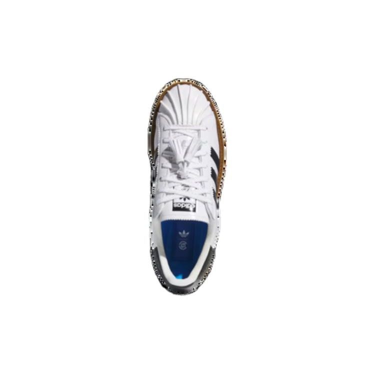 CLOT x adidas Superstar Beyaz Siyah Unisex Spor Ayakkabı Bulut Beyazı Ana Siyah Kristal Kumu IH3132