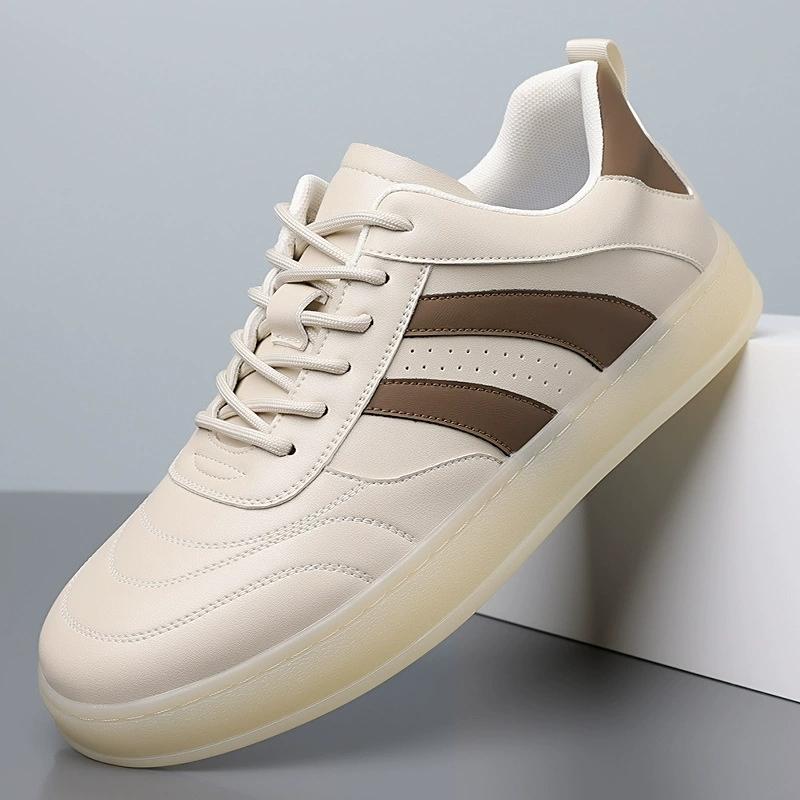 Khaki Flat Shoes Comfortable in All Seasons Breathable Versatile Men's Casual Shoes High-end Luxury Sneakers Man 2026
