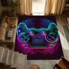 Gaming Carpet Mat Rug Home Decoration Living Room Bedroom Floor Decor Neon Style Non Slip Rugs Living Room Decoration