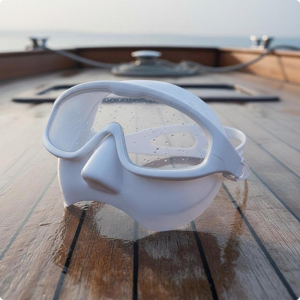 Snorkeling Visor with Snorkel ImprovedVisibility Lens HighDef Aquatic View Sports Gear