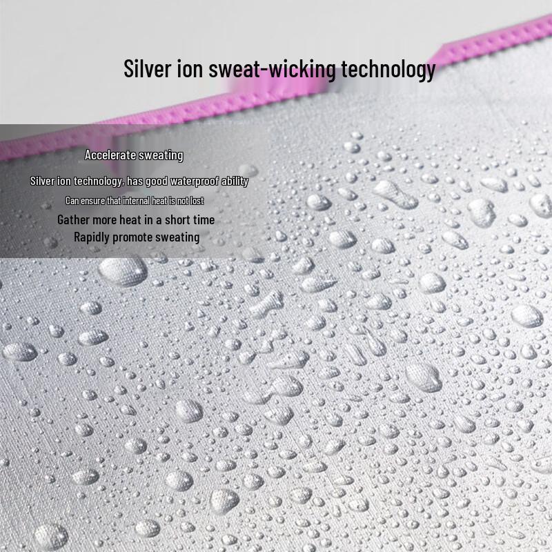 OLOEY Silver Ion Sweat Waist Trainer Belt with Pockets