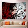 Genshin Impact Arlecchino Living Room Wallpaper Tapestry Home Dormitory Decoration Wallpaper Art Decoration