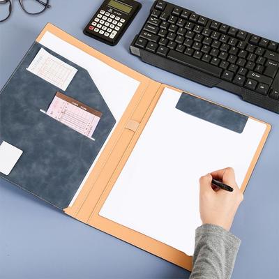 A4 File Folders Colorful Portfolio Clipboard Holder Reusable Meeting Document Organizer Meeting