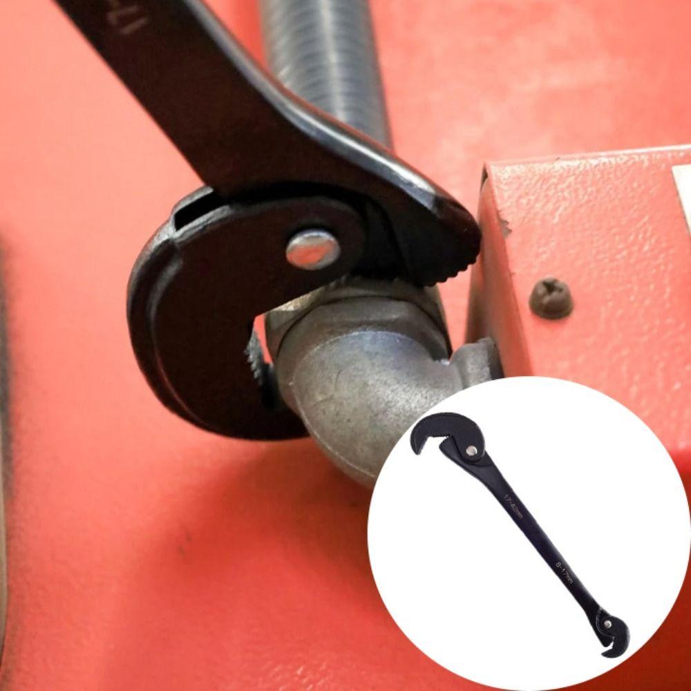 Industrial Grade Multifunctional Tool Continuous Teeth Basin Wrench Adjustable Wrench Repair