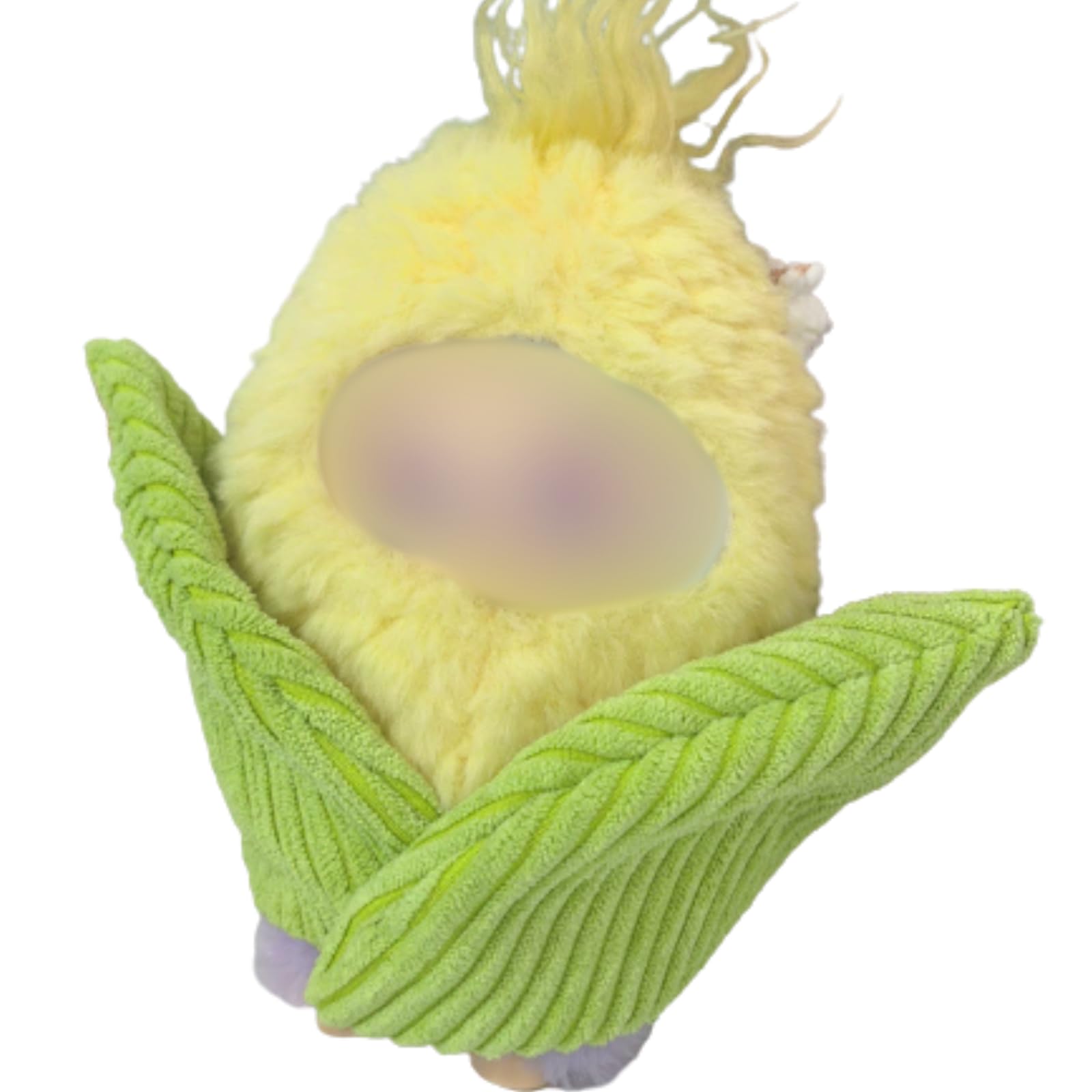 

Cute Plush Clothes for 17cm Plush Dolls, Compatible with Labubu, Cute Costume, Corn Pattern