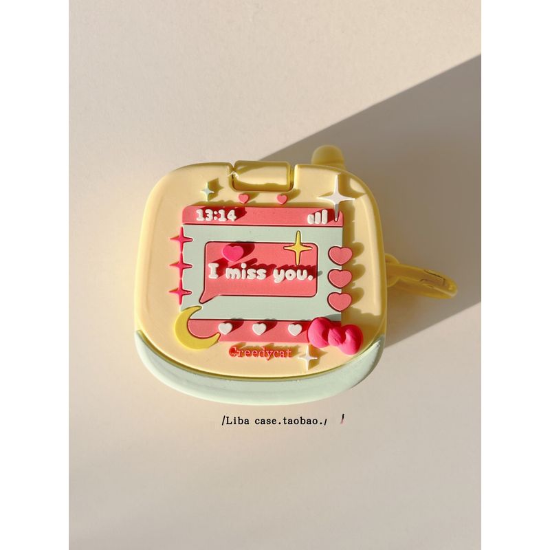 

Чехол для беспроводных Bluetooth-наушников Airpods4, для третьего и четвертого поколений Airpodpro2 второго поколения, коробка для наушников iPod, силиконовый мягкий чехол для Airpods3 Apple AirPods 4 Heart Big Brother Flip Mirror