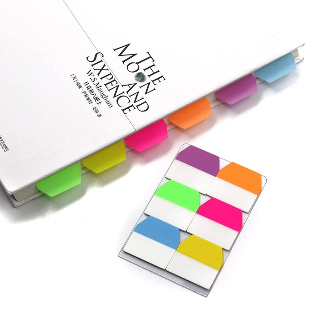 VANRA Sticky Heading Transparent 6 120 Sheets x 10 Packs Notes, Notes, Film, Writable, Colors,