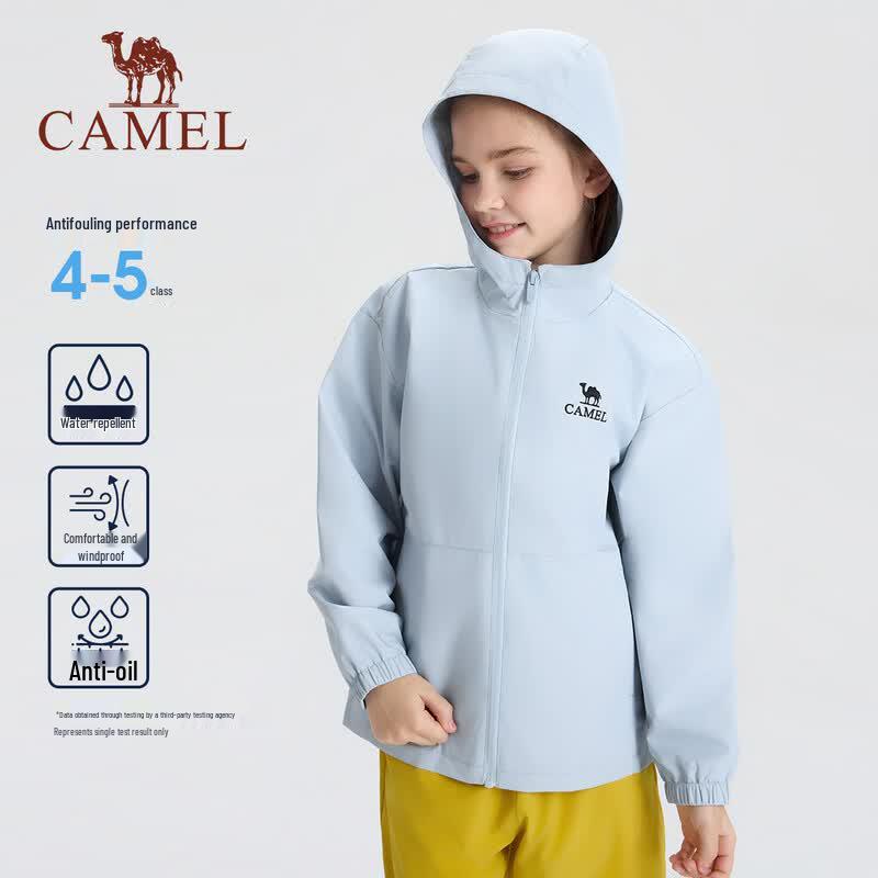 Camel Kids' Outdoor Windproof Jacket