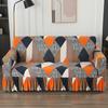 Printed Sofa Cover Stretch Couch Covers Patterned Slipcovers With Skirt Washable Spandex Furniture Protector For Living Room