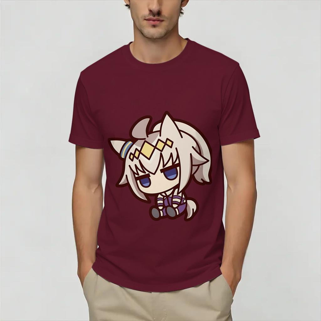 Uma Musume Oguri Cap 100 Cotton TShirt For Unisex Summer Y2K Fun T Shirts Fashion Tees Plus Size Dropshipping Clothes