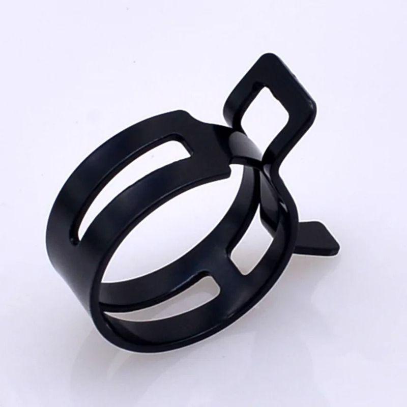 

20Pcs 65MN Manganese Steel Spring Clips Fastener 5/7/9/11/13/15/17/19MM Pipe Hoop Tube Clamp Elastic Buckle for Fuel Oil Line 20pcs 7mm
