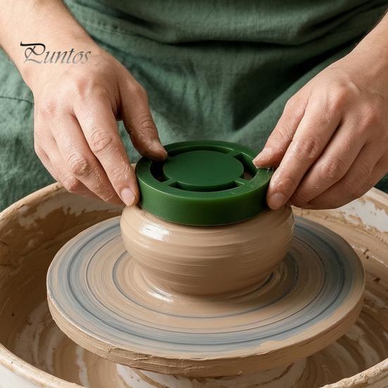Reusable Plastic Pottery Molds Foot Ring Tools Set, 6 Sizes Clay Base Aligner Templates, Handmade Set Shaping for Ceramic Mugs Bowls Vases,