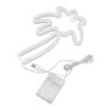 LED Neonlampe Kokospalme Vægdekorationslampe USB-drevet Natlys til Soveværelse Vippekontakt