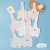Girls' Thin Cotton Training Bra for Elementary Students - Sports, Anti-Nipple Show, Early Development, Single Layer