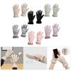 Women Padded Gloves Touchscreens Gloves Winter Fleece Thickened Warm Cycling Mountaineering Skiing Plushes Cotton Gloves