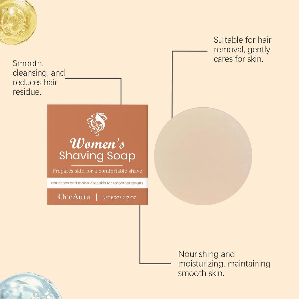 Rasierseife für Frauen: Feuchtigkeitsspendend, glättend, tiefenreinigend, haarentfernend, beruhigend, angenehm, aufhellend, erfrischend
