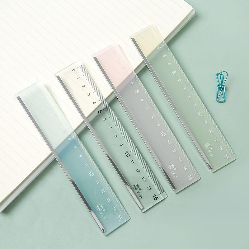 

Grade Three Class Two Student Measurement a Scale Drawing South Korea Girl Cute Ruler Plastic Cartoon Plastic Ruler 15cm