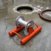 Straight Run Cable Pulley Low Friction Laying Roller Heavy Duty