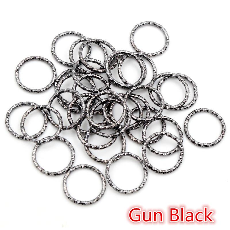 50-100 Stück/Los 8 10 15 18 20mm 5 Farben Biegeringe Runde Gedrehte Sprengringe Verbindungsstücke Für DIY Schmuckzubehör Herstellungsmaterialien