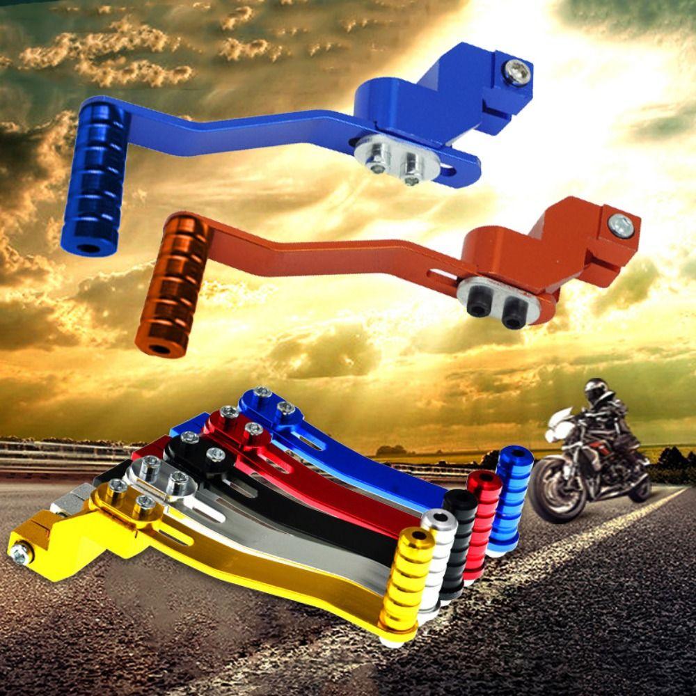 Folding Design Gear Shift Lever Aluminum Material Aluminum Gear Lever  Motorcycle Bikes