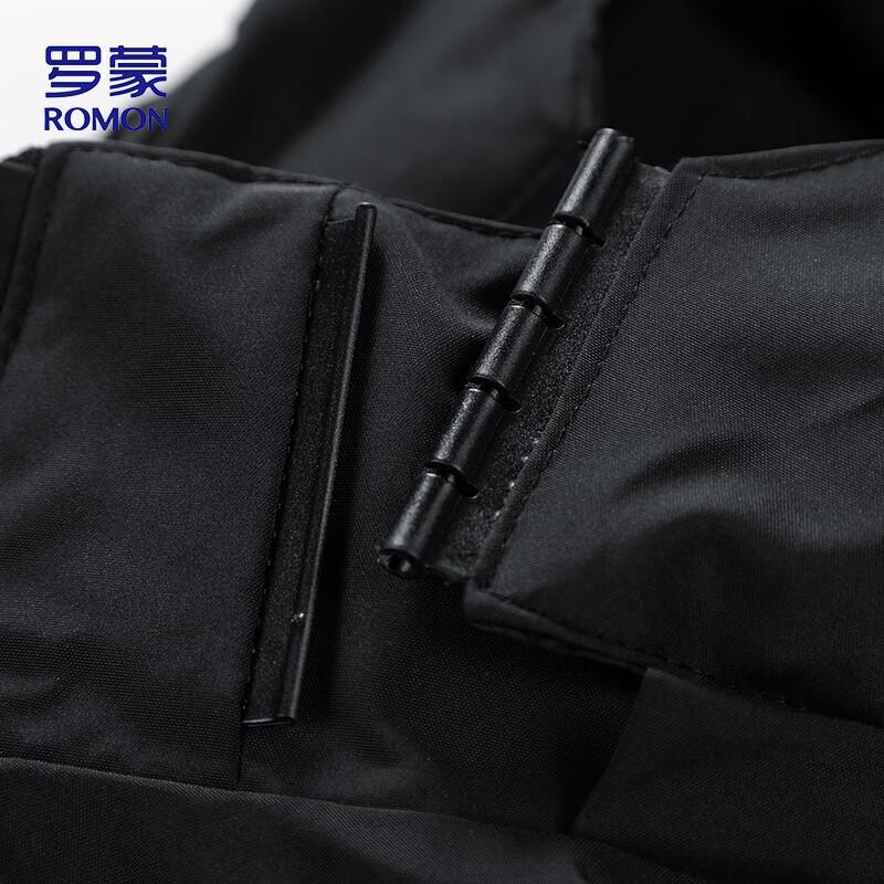 ROMON Men's Hooded Business Casual Jacket E29