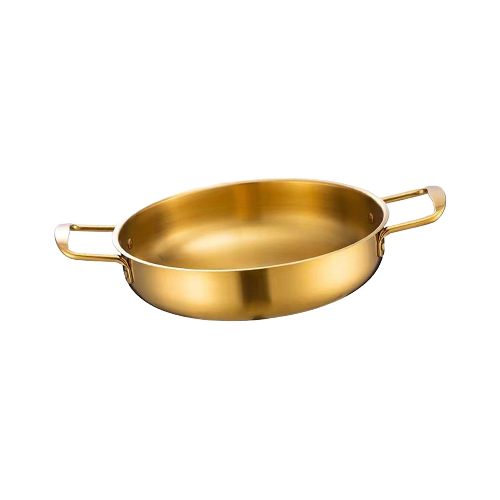 Korean Style Ramen Pot Multipurpose Stainless Steel Instant Noodle Soup Pot for Restaurant Household Cooking