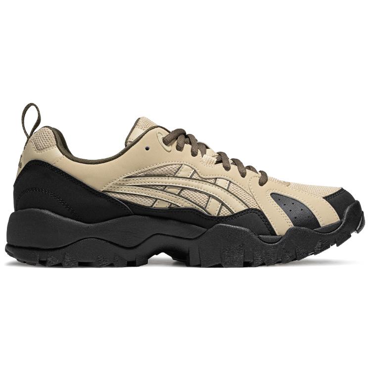 Asics Gel-Truck Pohodlné Všestranné Nízké Ležérní Boty Unisex tenisky Světle khaki 1203A485-022