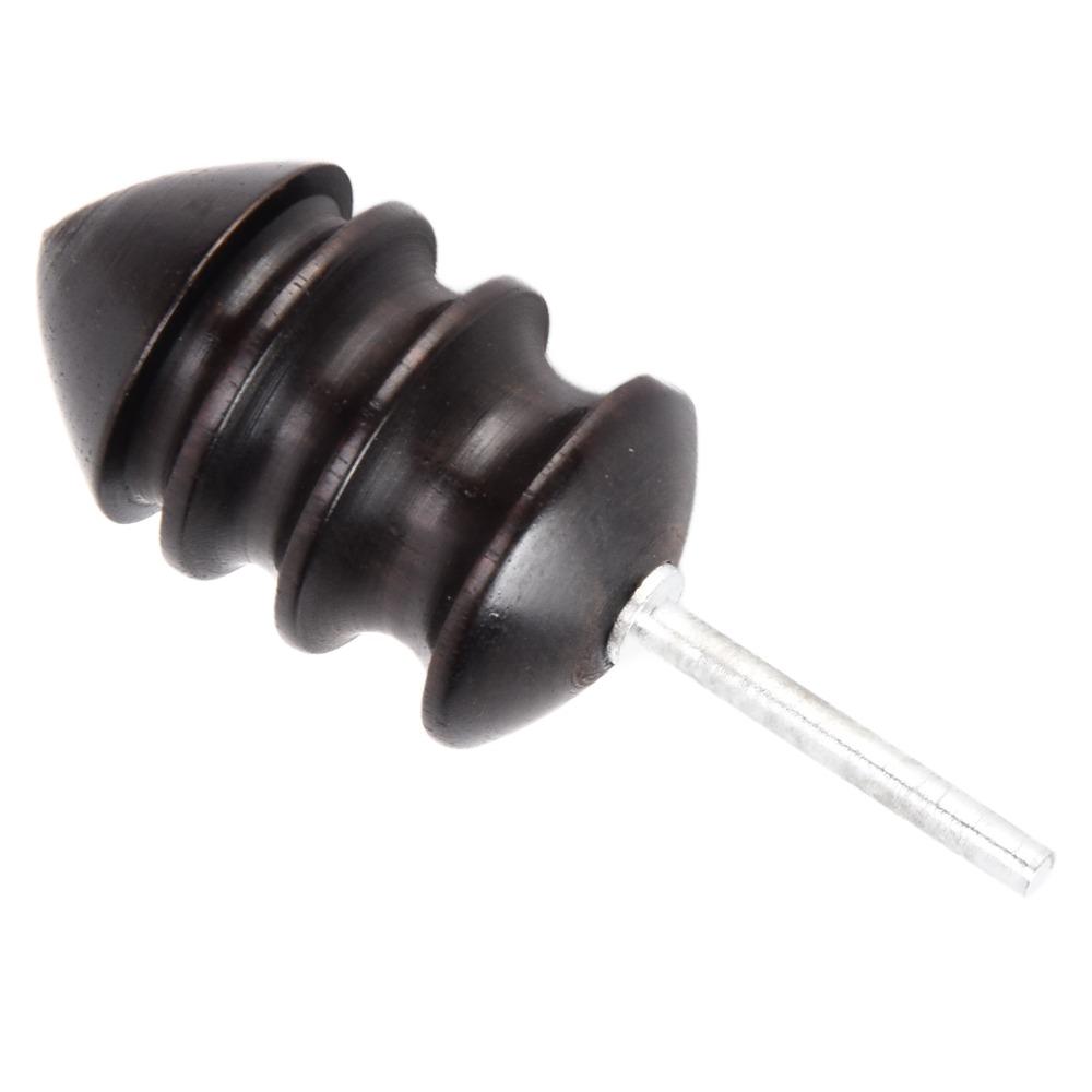 2Pcs Comfortable Grip Leather Edge Burnisher Polished Rod Tool Scabbard Finishing