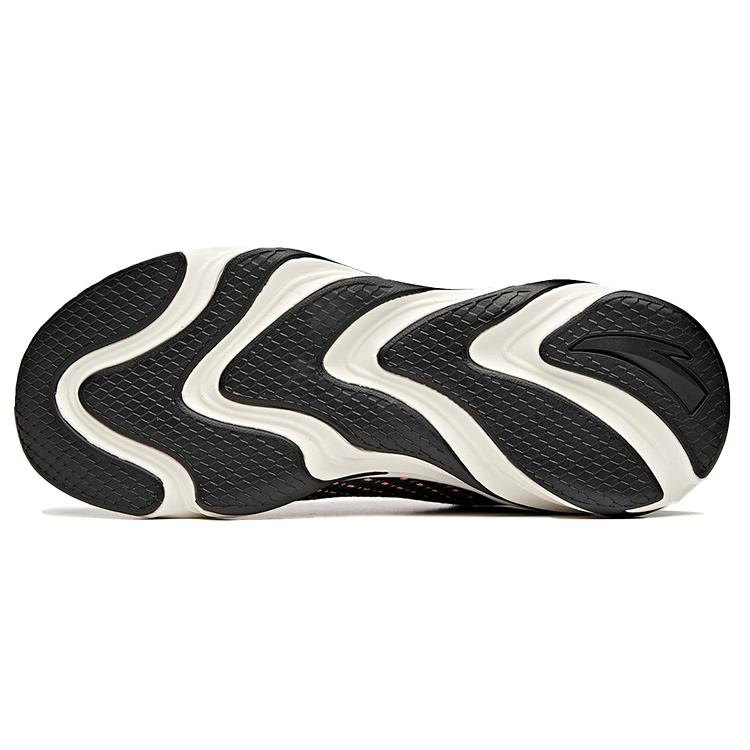 New Anta Running Collection Low-Top Running Shoes Women's Black Red White 12945555-2