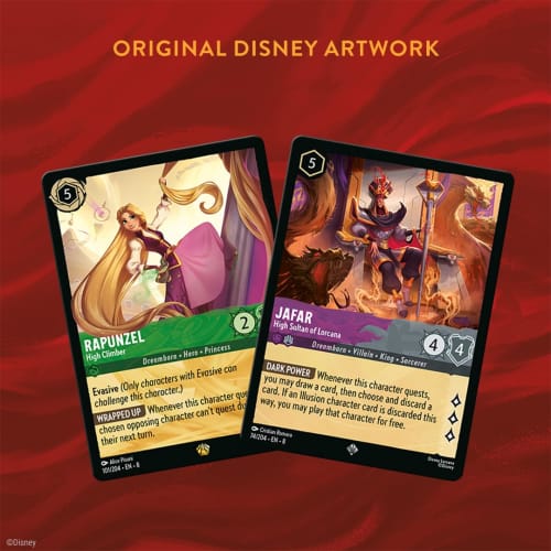 Ravensburger Disney Lorcania TCG for Ages 8+: Jafar Illuminati Reign of the Swarm | Secure Card Storage | Booster Packs & Comprehensive Guide | Origin