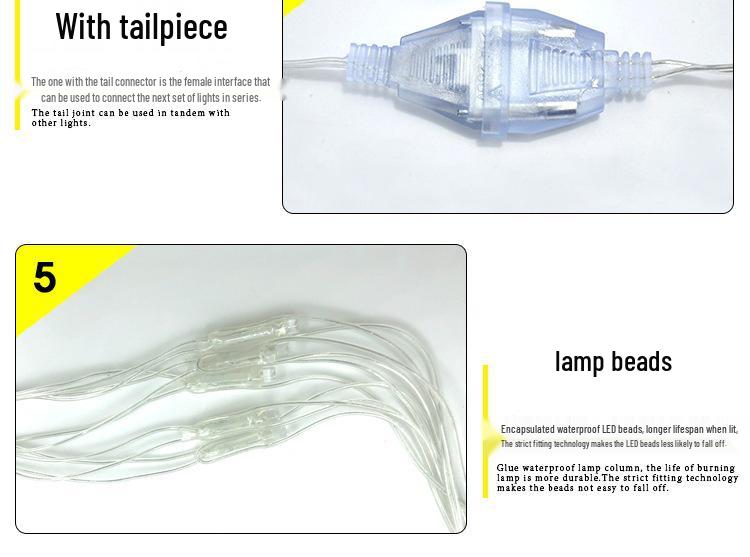 24V Solar LED Net Lights: Colorful, Waterproof, Outdoor Decorative Christmas Lights