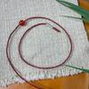 DIY Extremely Fine 1mm String Lucky Beads Anklet Carrying Strap